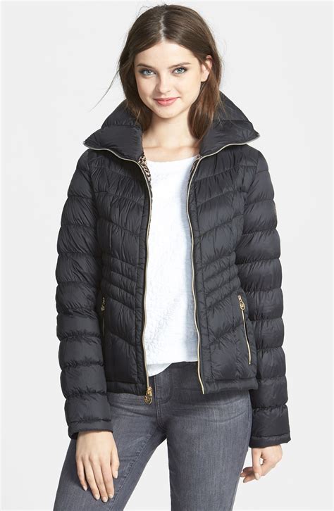 michael kors duck down jacket|michael kors packable down.